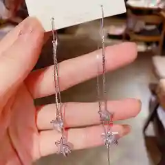 Серьги из медицинской стали , серьги подвески, качественная бижутерия