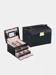 Бирюзовый шкатулка для хранения ювелирных украшений, двух размеров