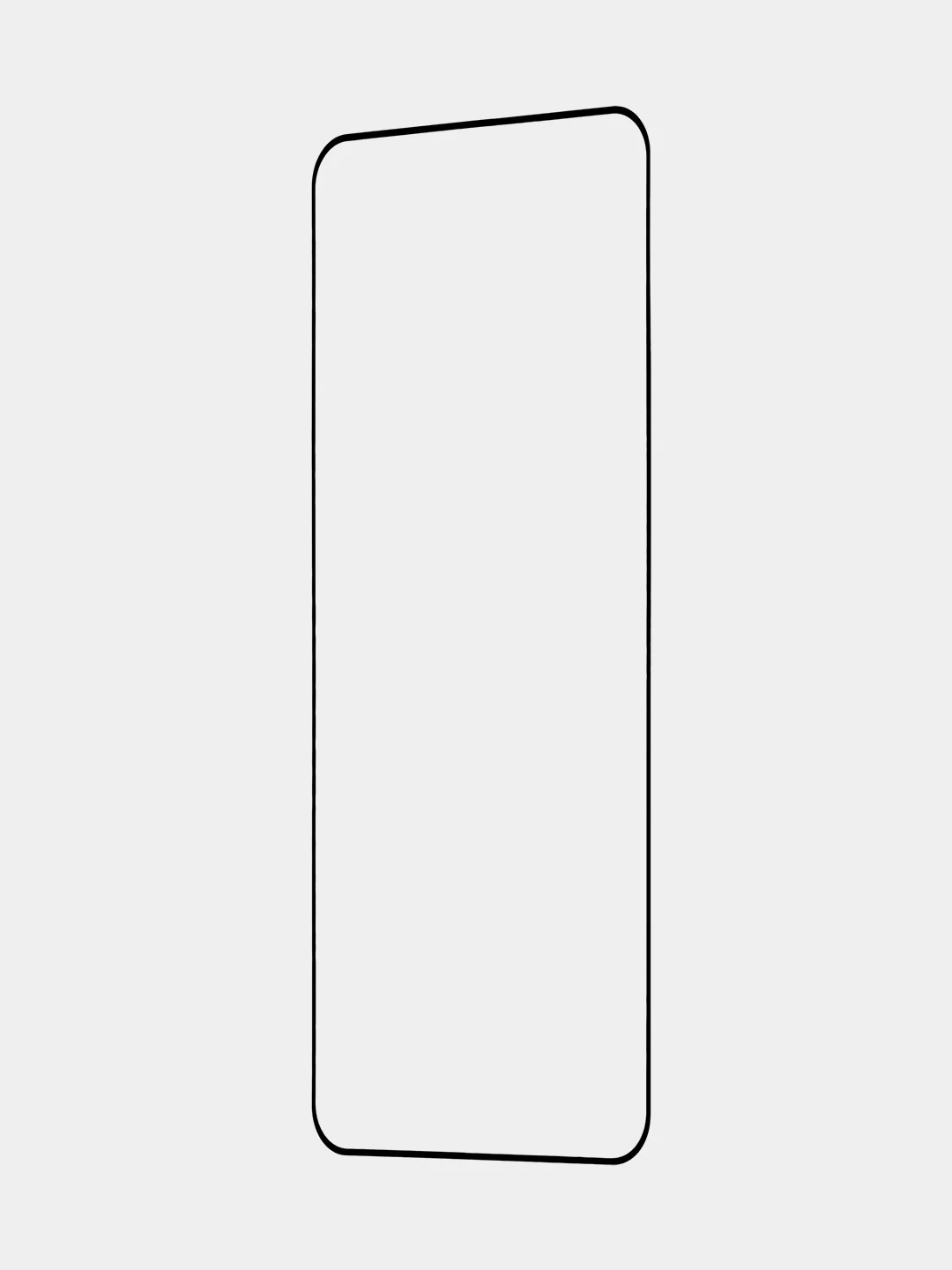 Прозрачный 1-2 шт стекло для OnePlus 10T, OnePlus Ace Pro защитное BROSCORP олеофобное, черная рамка