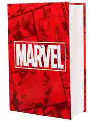 Красный ежедневник А5, 160 листов Marvel "Мстители"