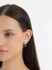 Серьги на Новый год с бантиком