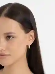 Серьги на Новый год кольца конго
