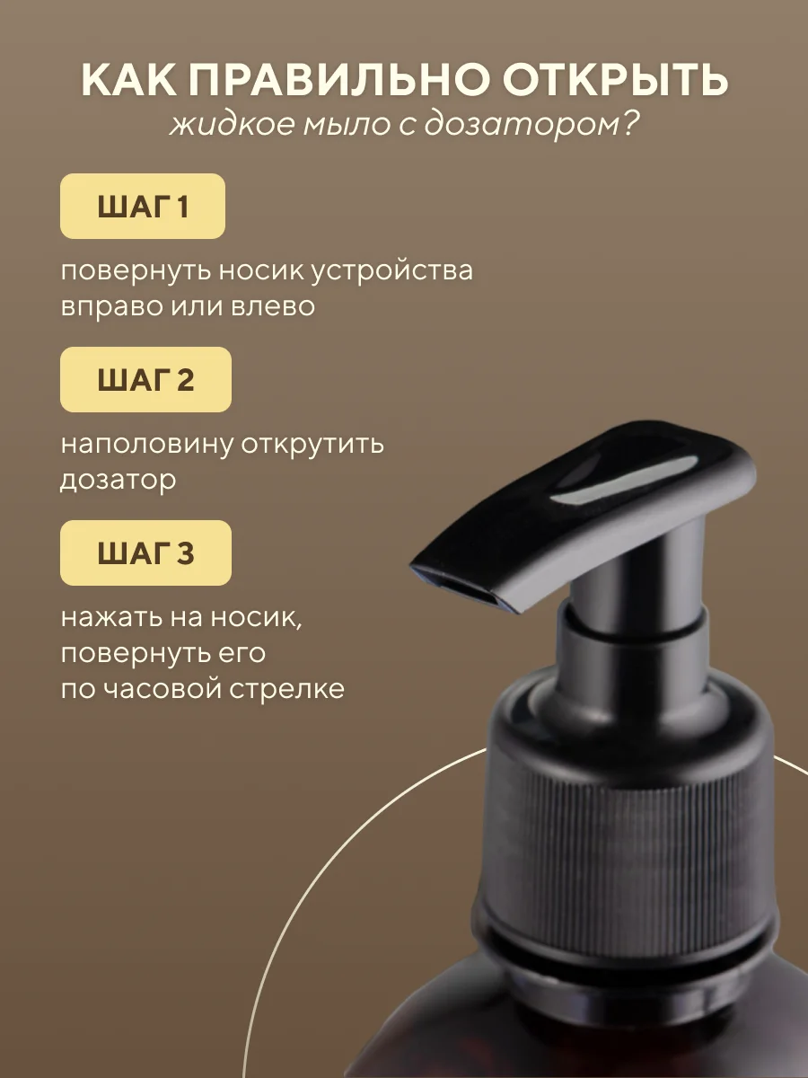 Жидкое мыло для рук, парфюмированное, табак, ваниль, 450 мл, Линаб
