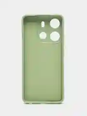 Чехол-накладка Krutoff Silicone Case для INFINIX Smart 7 зелёный
