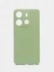 Чехол-накладка Krutoff Silicone Case для INFINIX Smart 7 зелёный