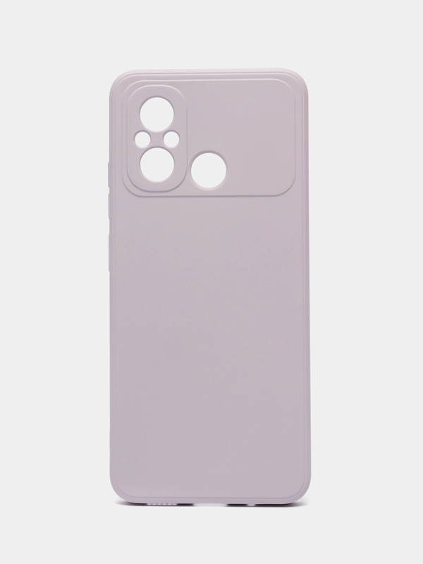 Чехол-накладка Krutoff Silicone Case для Xiaomi Redmi 12C лаванда
