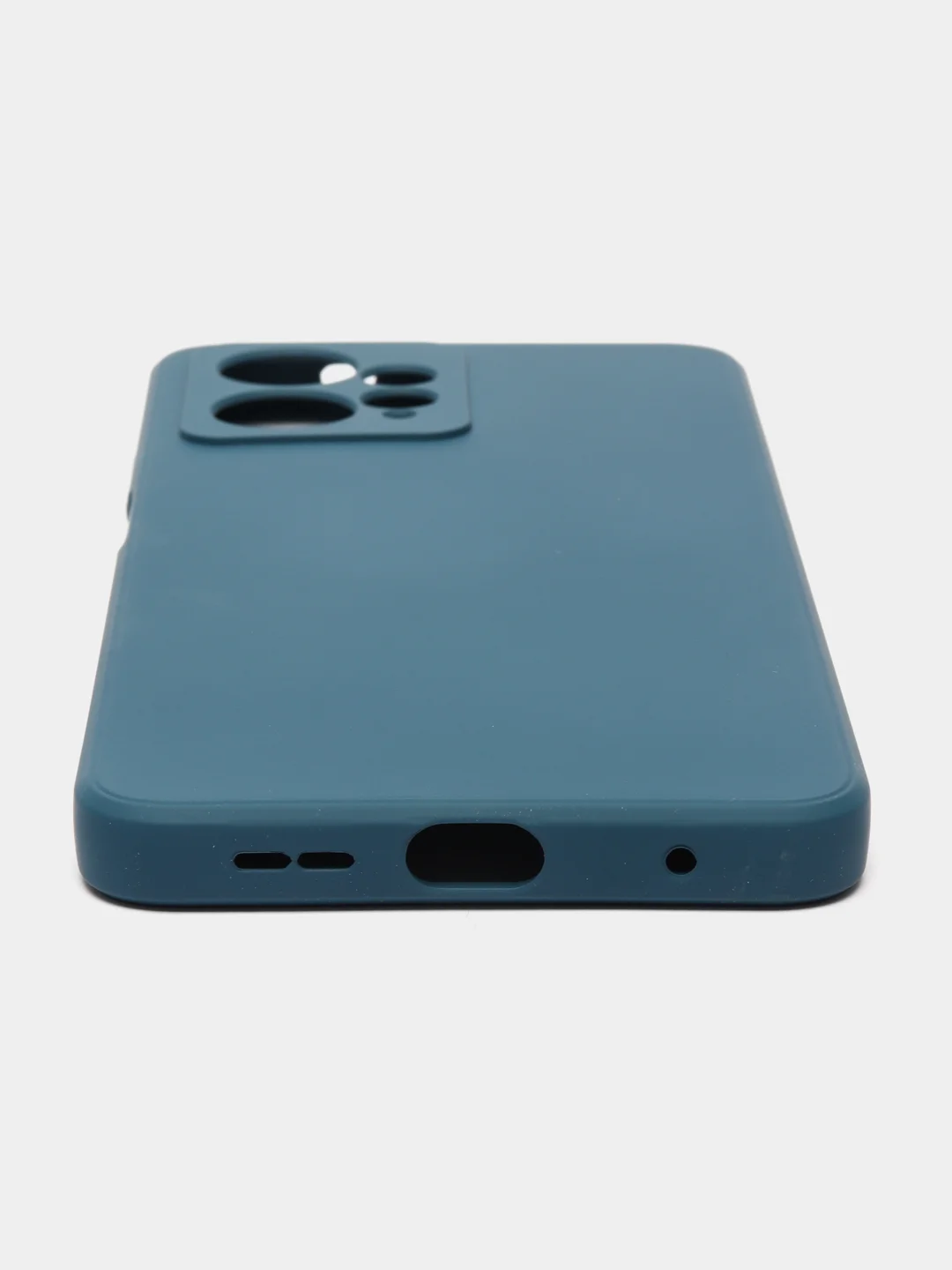Чехол-накладка Krutoff Silicone Case для Xiaomi Redmi Note 12 4G синий