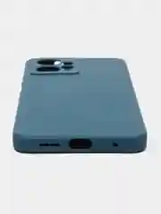 Чехол-накладка Krutoff Silicone Case для Xiaomi Redmi Note 12 4G синий
