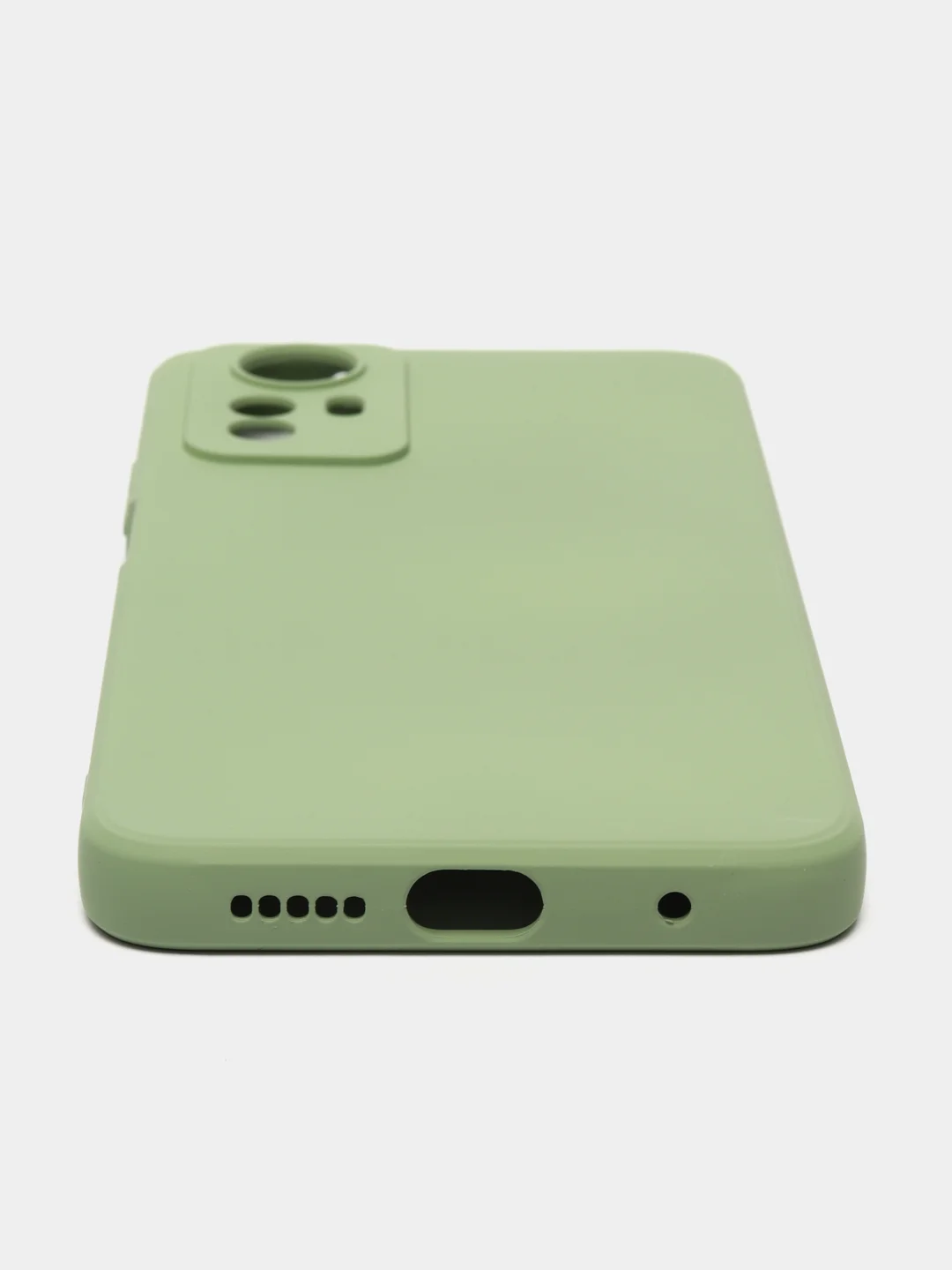 Чехол-накладка Krutoff Silicone Case для Xiaomi Redmi Note 12S зелёный