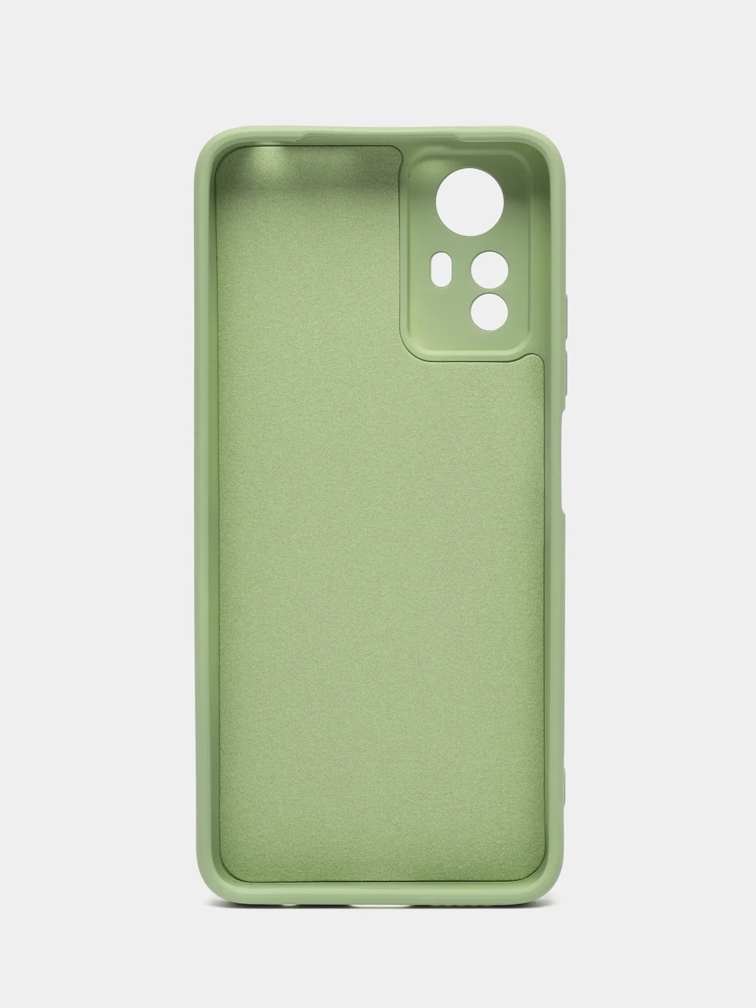Чехол-накладка Krutoff Silicone Case для Xiaomi Redmi Note 12S зелёный