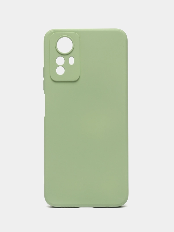 Чехол-накладка Krutoff Silicone Case для Xiaomi Redmi Note 12S зелёный