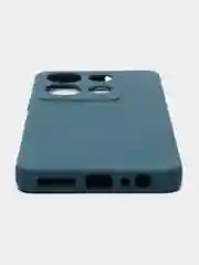 Чехол-накладка Krutoff Silicone Case для INFINIX Note 30 синий