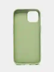 Чехол-накладка Krutoff Silicone Case для iPhone 15 зелёный