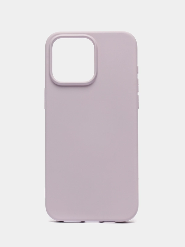 Чехол-накладка Krutoff Silicone Case для iPhone 15 Pro Max лаванда