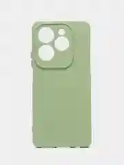 Чехол-накладка Krutoff Silicone Case для INFINIX Hot 40/ 40 Pro зелёный