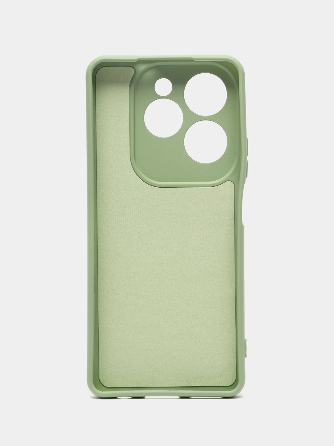 Чехол-накладка Krutoff Silicone Case для INFINIX Hot 40/ 40 Pro зелёный