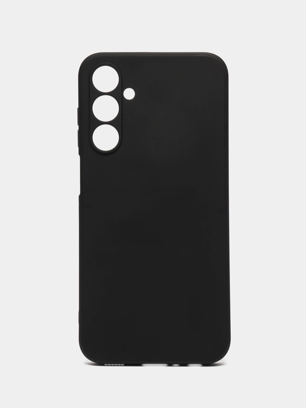 Чехол-накладка Krutoff Silicone Case для Samsung Galaxy A25 5G (A256) черный