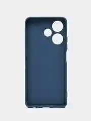 Чехол-накладка Krutoff Silicone Case для INFINIX Hot 30 синий