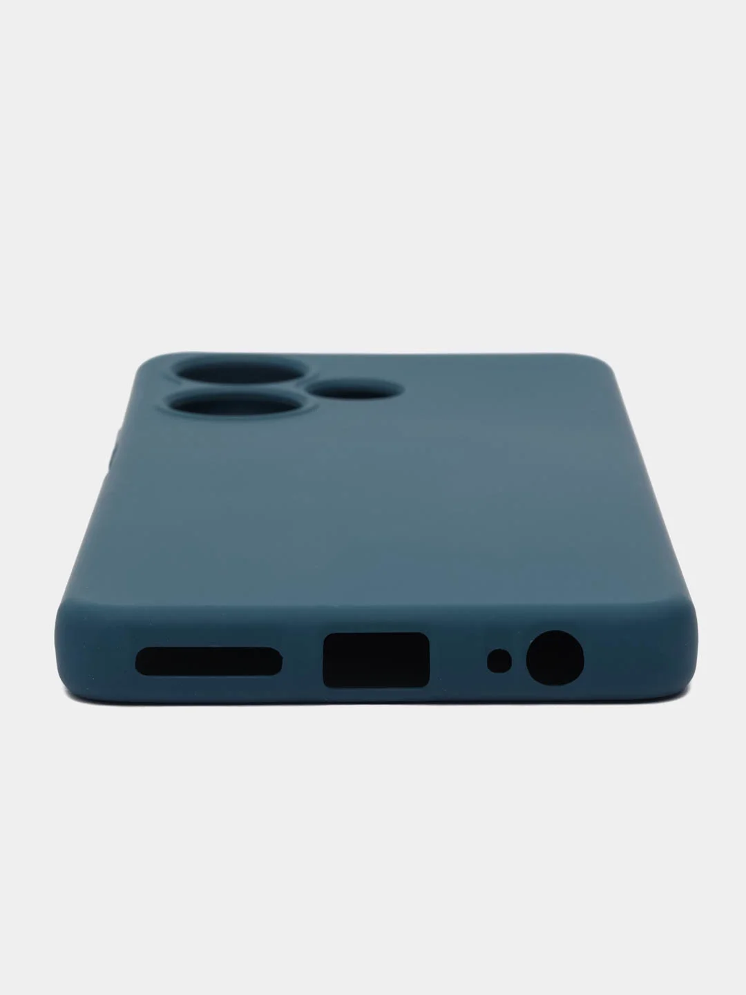 Чехол-накладка Krutoff Silicone Case для INFINIX Hot 30 синий