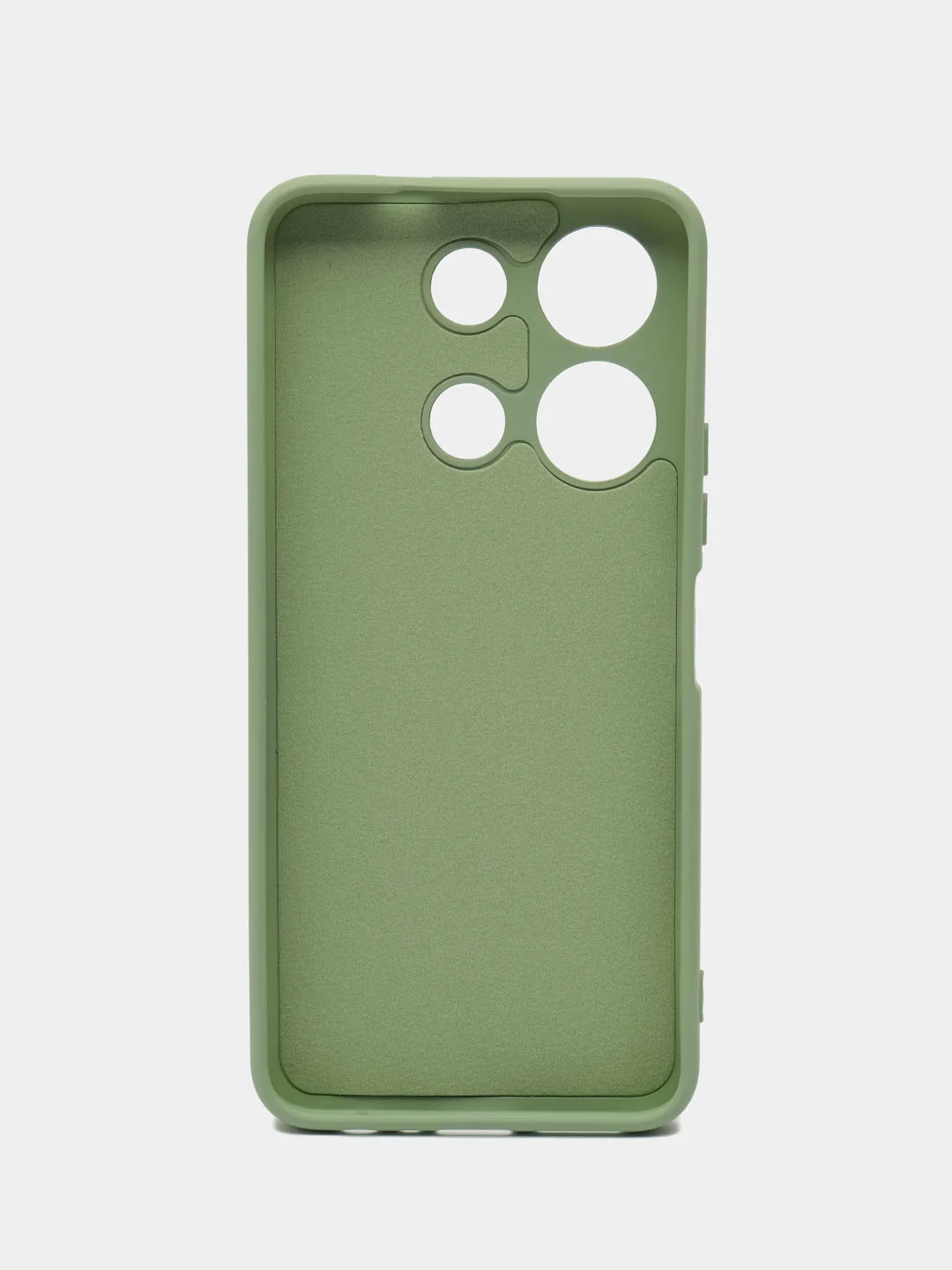 Чехол-накладка Krutoff Silicone Case для INFINIX Note 30i зелёный