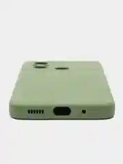 Чехол-накладка Krutoff Silicone Case для Xiaomi Redmi 12C зелёный