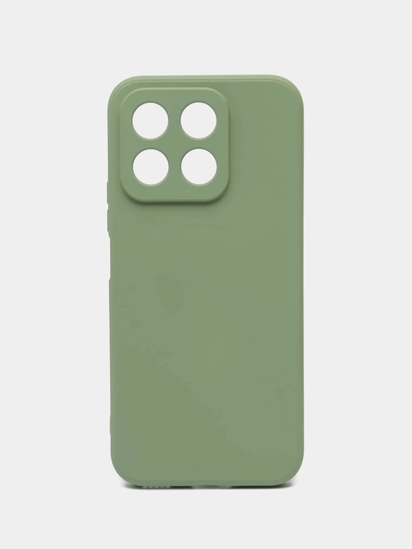Чехол-накладка Krutoff Silicone Case для Honor X8b зелёный