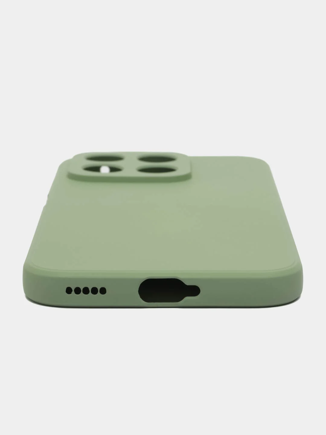 Чехол-накладка Krutoff Silicone Case для Honor X8b зелёный