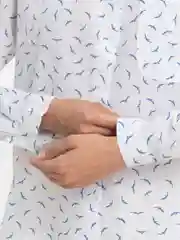 Белый хлопковые рубашки женские
