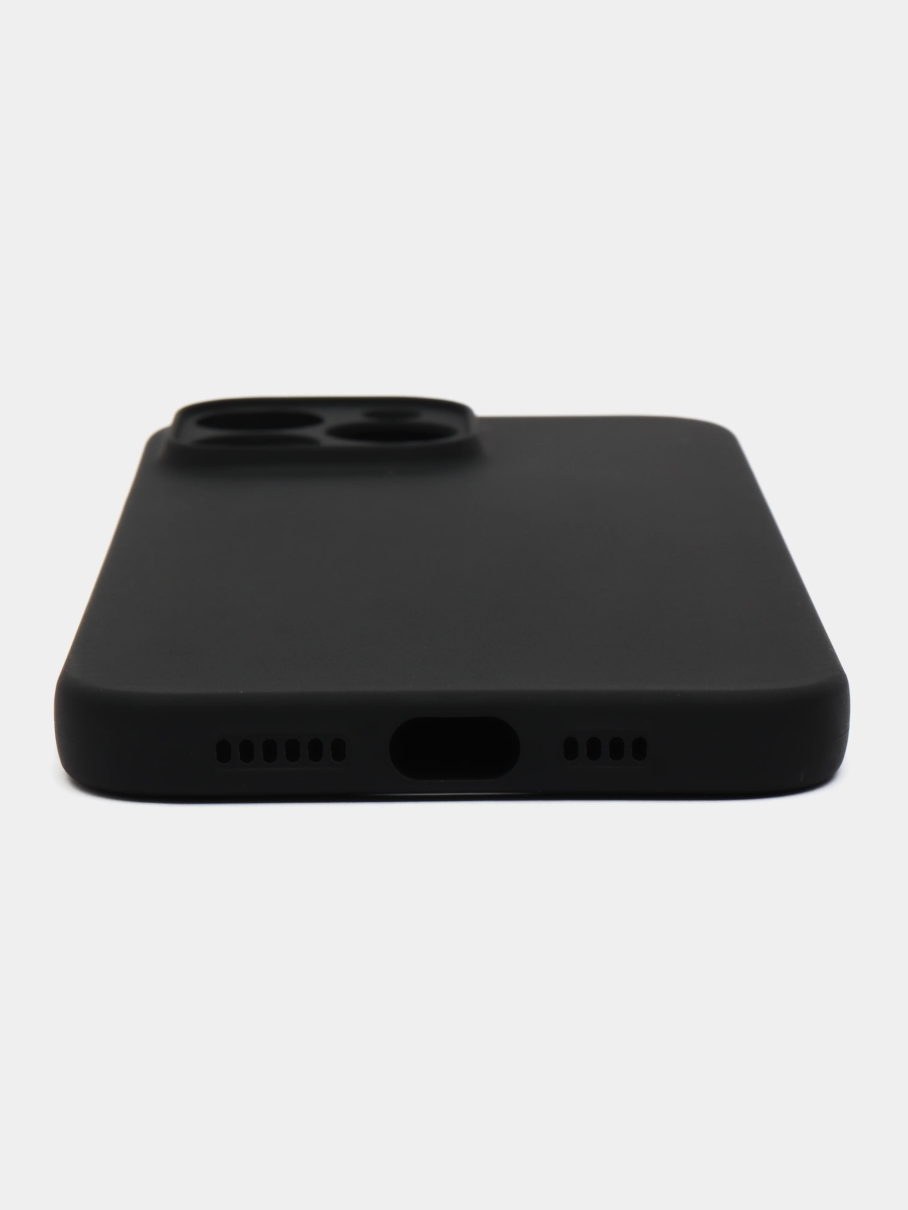Чехол-накладка Krutoff Soft Case для iPhone 14 Pro Max черный