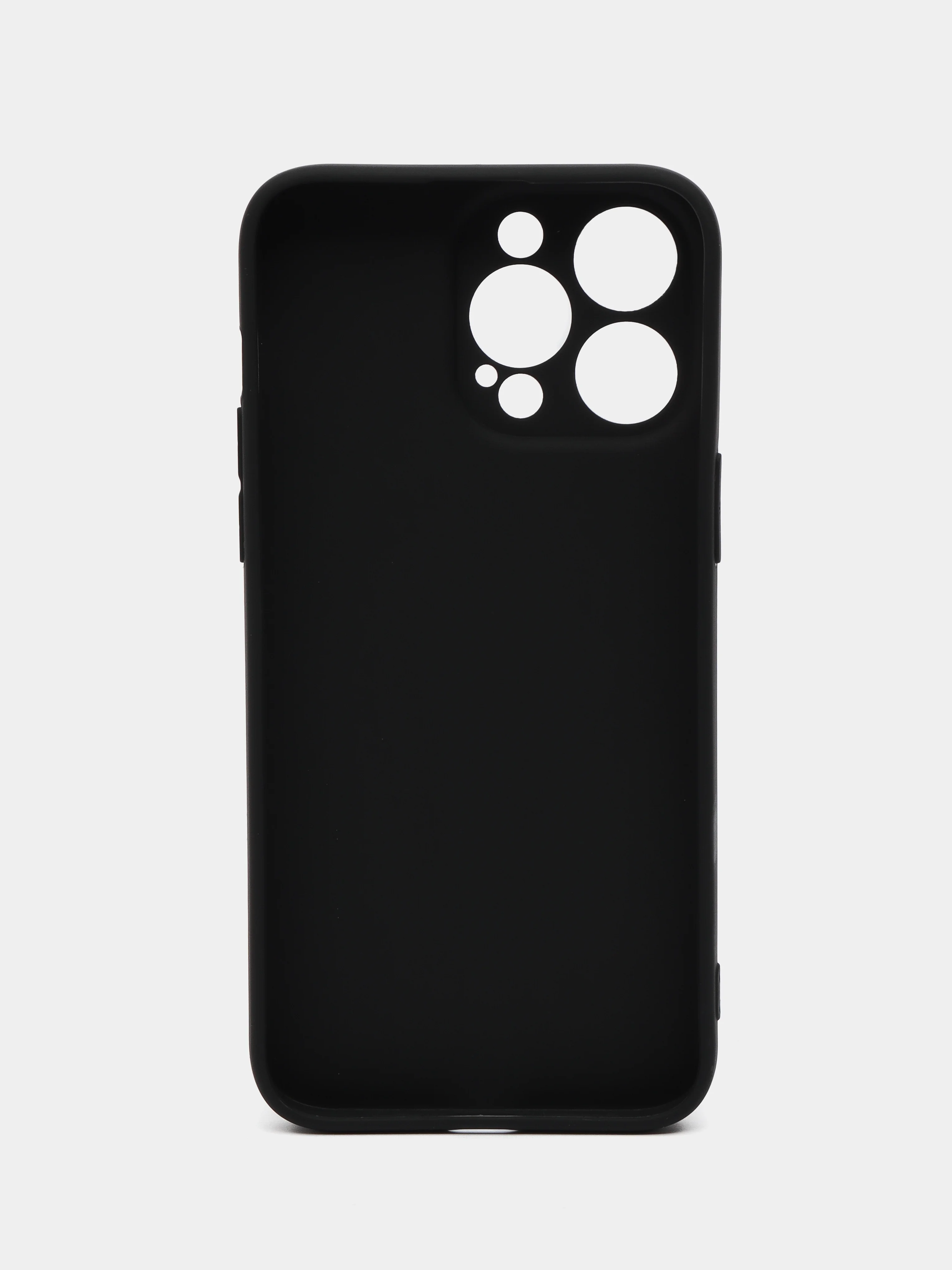 Чехол-накладка Krutoff Soft Case для iPhone 14 Pro Max черный