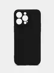 Чехол-накладка Krutoff Soft Case для iPhone 14 Pro Max черный