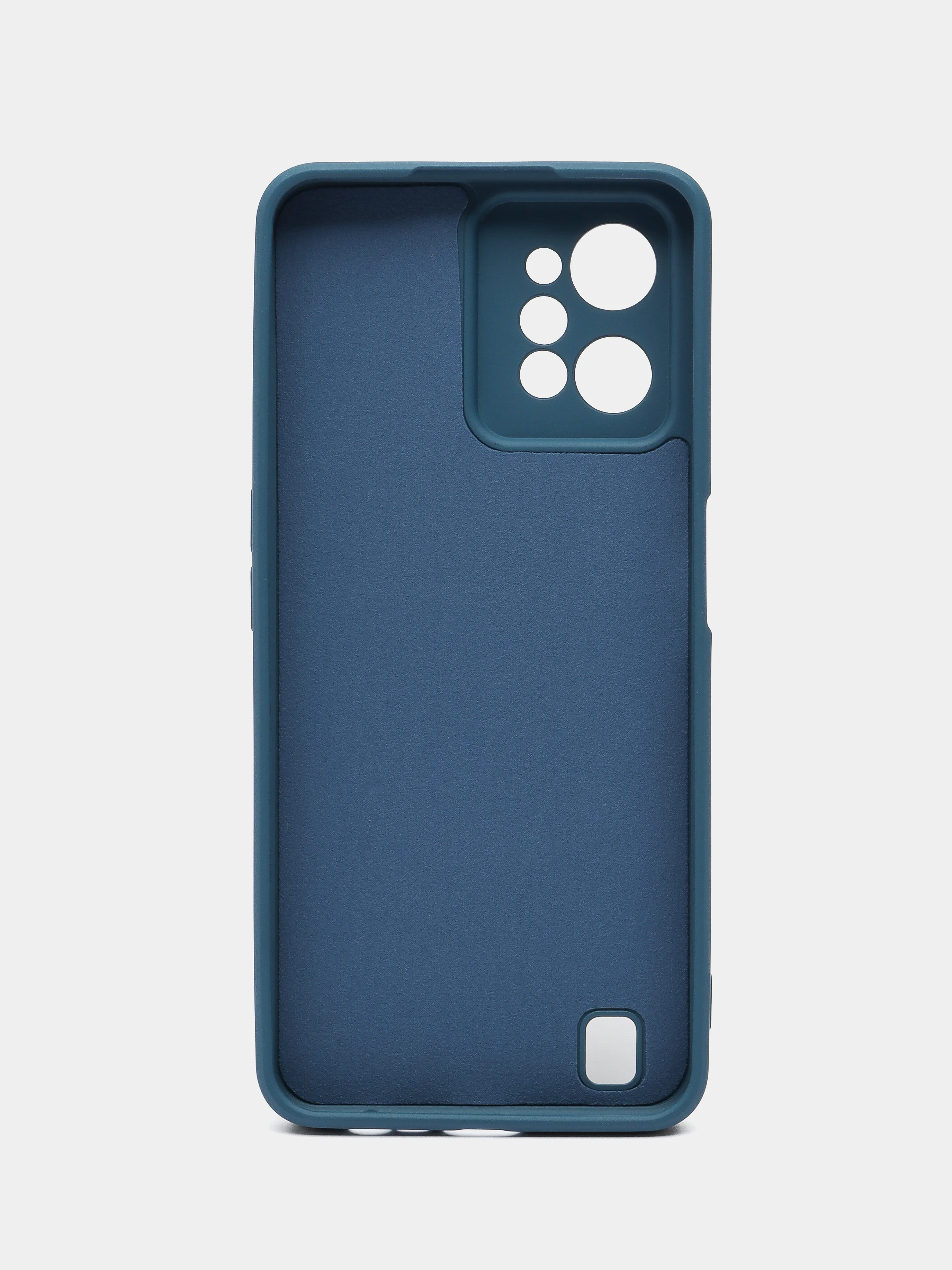 Чехол-накладка Krutoff Silicone Case для Realme C31 синий
