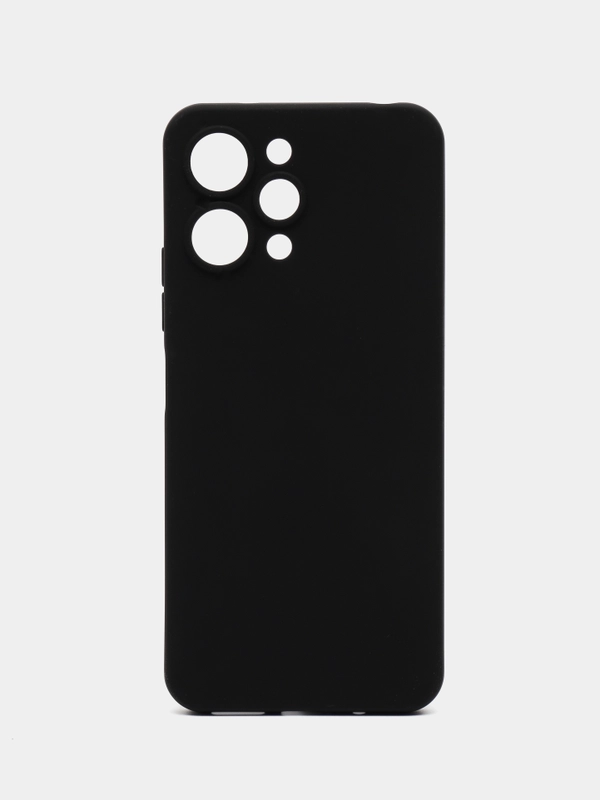 Чехол-накладка Krutoff Soft Case для Xiaomi Redmi 12 черный