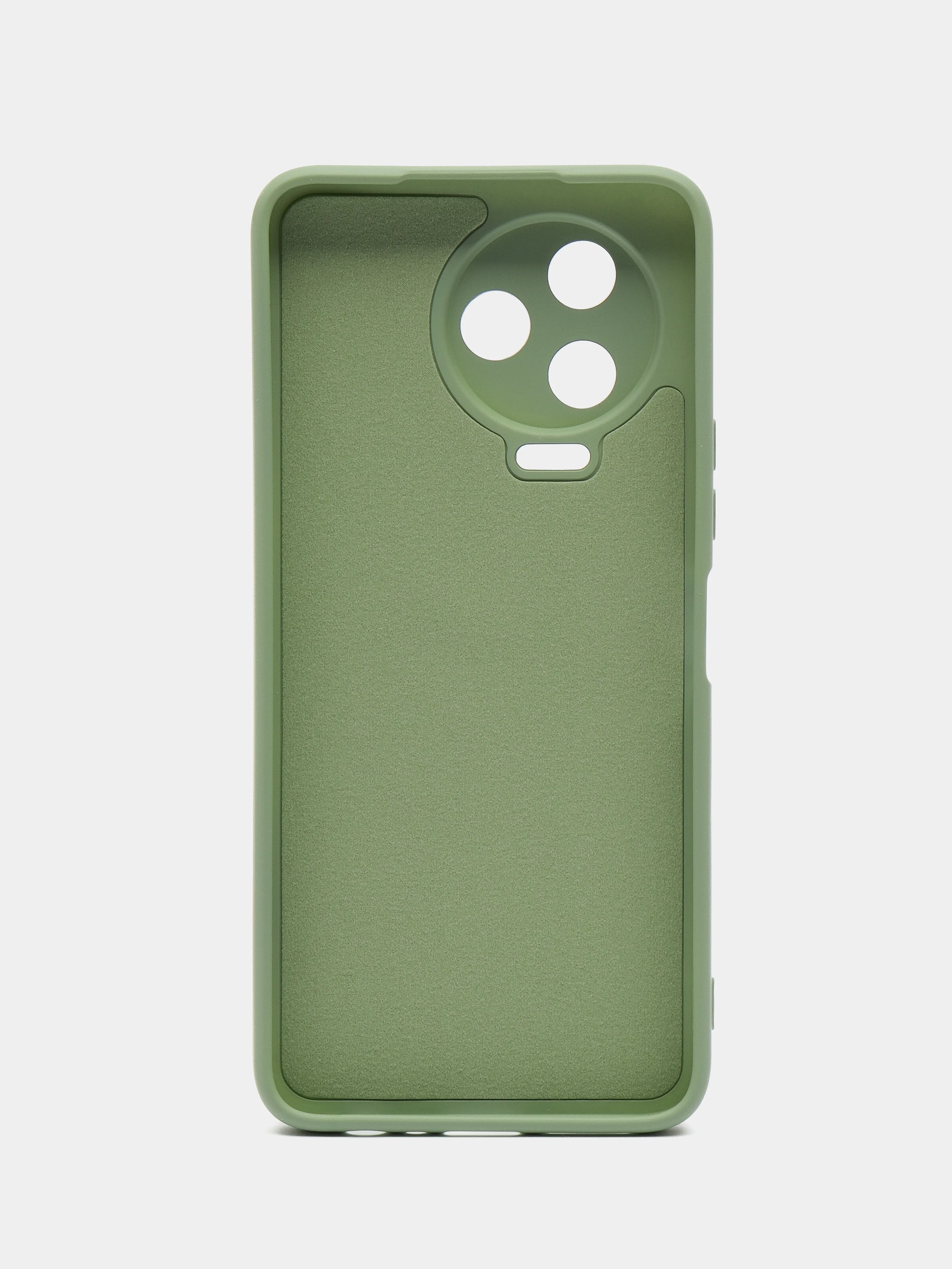 Чехол-накладка Krutoff Silicone Case для INFINIX Note 12 Pro/ Note 12 2023 зеленый