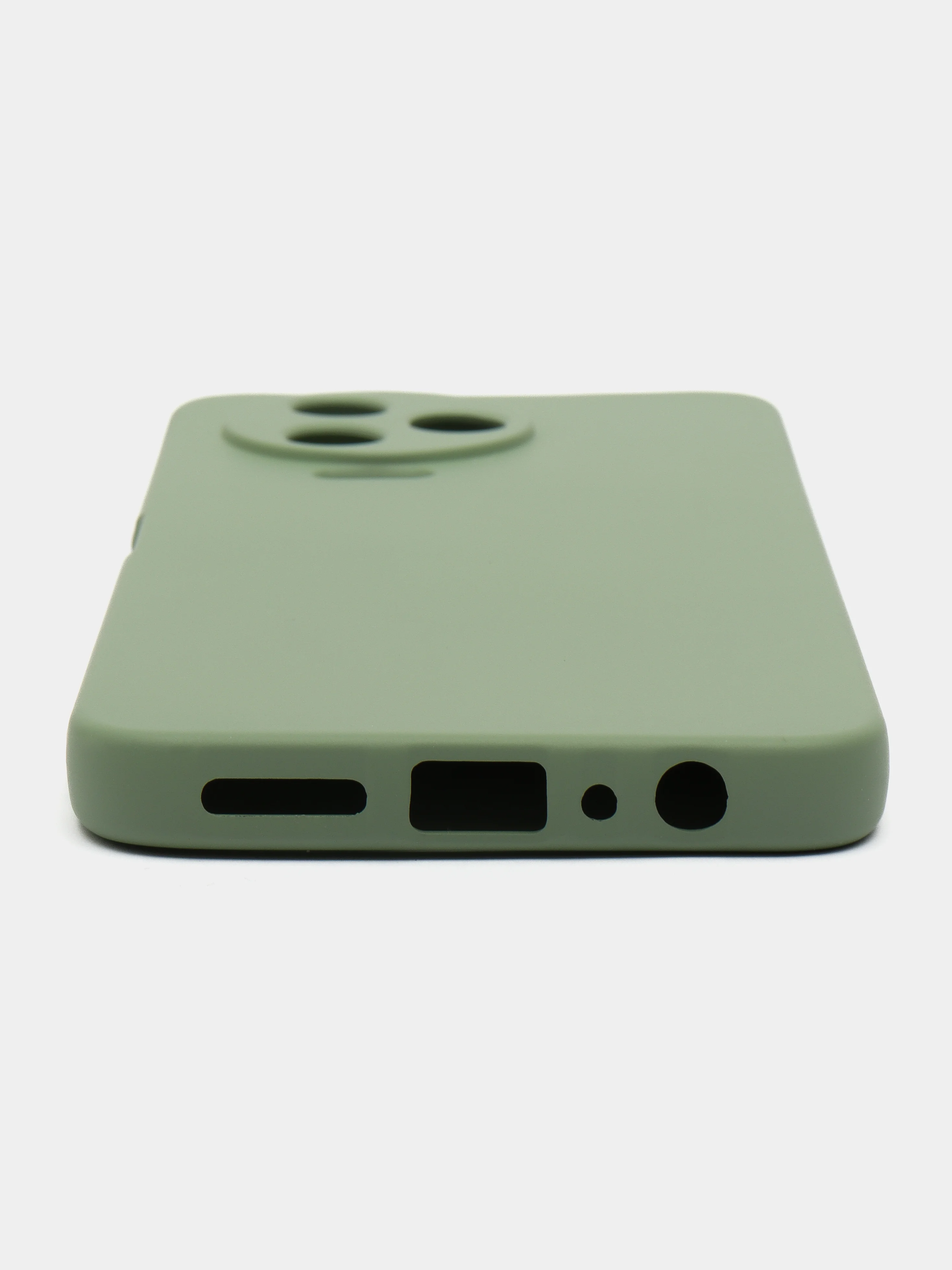 Чехол-накладка Krutoff Silicone Case для INFINIX Note 12 Pro/ Note 12 2023 зеленый