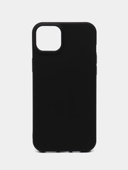 Чехол-накладка Krutoff Soft Case для iPhone 15 Plus черный