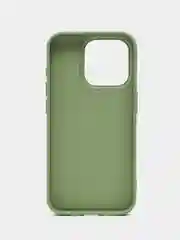 Чехол-накладка Krutoff Silicone Case для iPhone 15 Pro зелёный