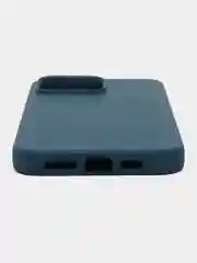Чехол-накладка Krutoff Silicone Case для iPhone 15 Pro Max синий