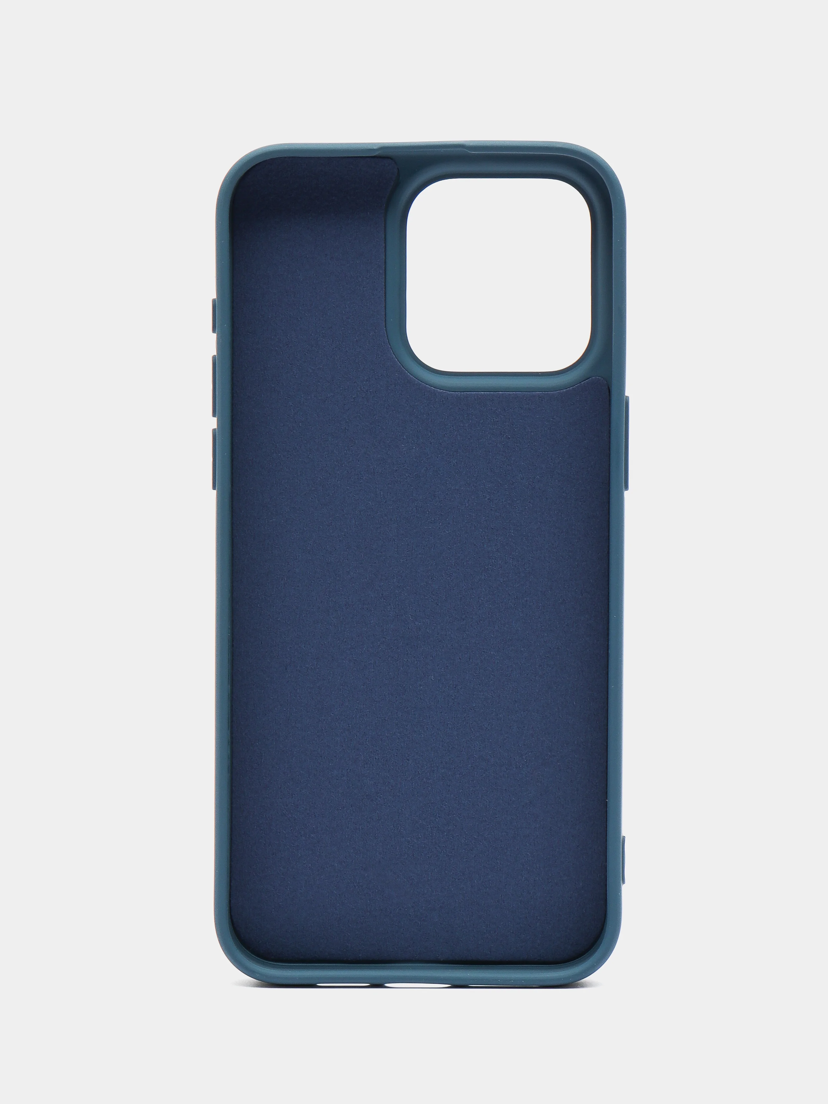 Чехол-накладка Krutoff Silicone Case для iPhone 15 Pro Max синий