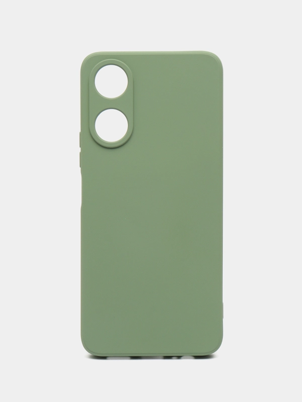 Чехол-накладка Krutoff Silicone Case для Honor X5 Plus зелёный