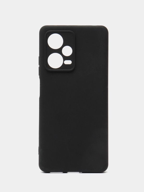 Чехол-накладка Krutoff Soft Case для Xiaomi Redmi Note 12 Pro+ 5G черный