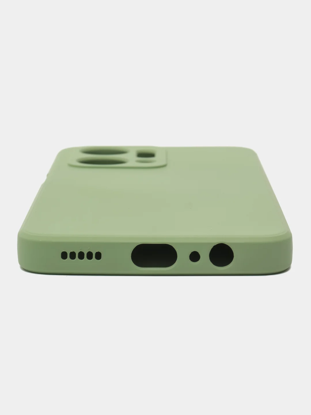 Чехол-накладка Krutoff Silicone Case для Honor X7a/ X7a Plus зелёный