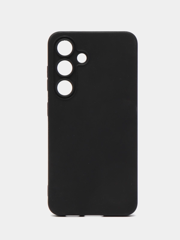 Чехол-накладка Krutoff Soft Case для Samsung Galaxy S24 черный