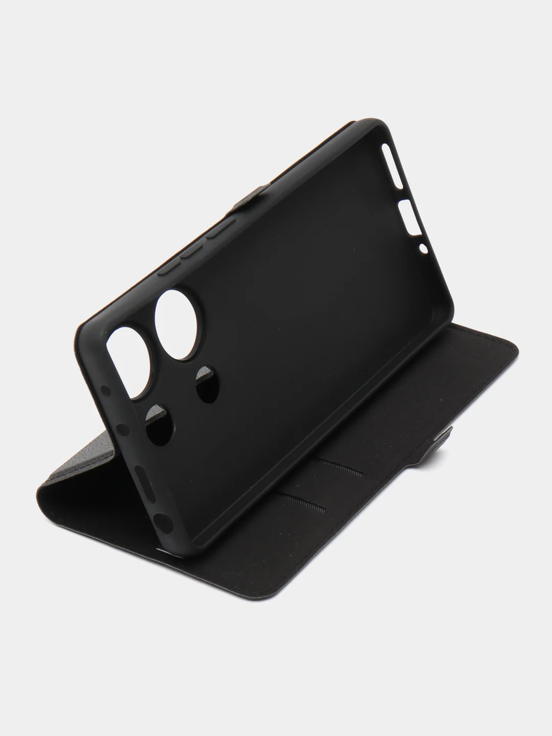 Чехол-книжка Krutoff Eco Book для Xiaomi Redmi Note 13 Pro 4G/Poco M6 Pro черный