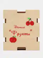 Детское домино, настольная, логическая, развивающая игра, фрукты-ягоды