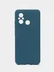 Чехол-накладка Krutoff Silicone Case для Xiaomi Redmi 12C синий