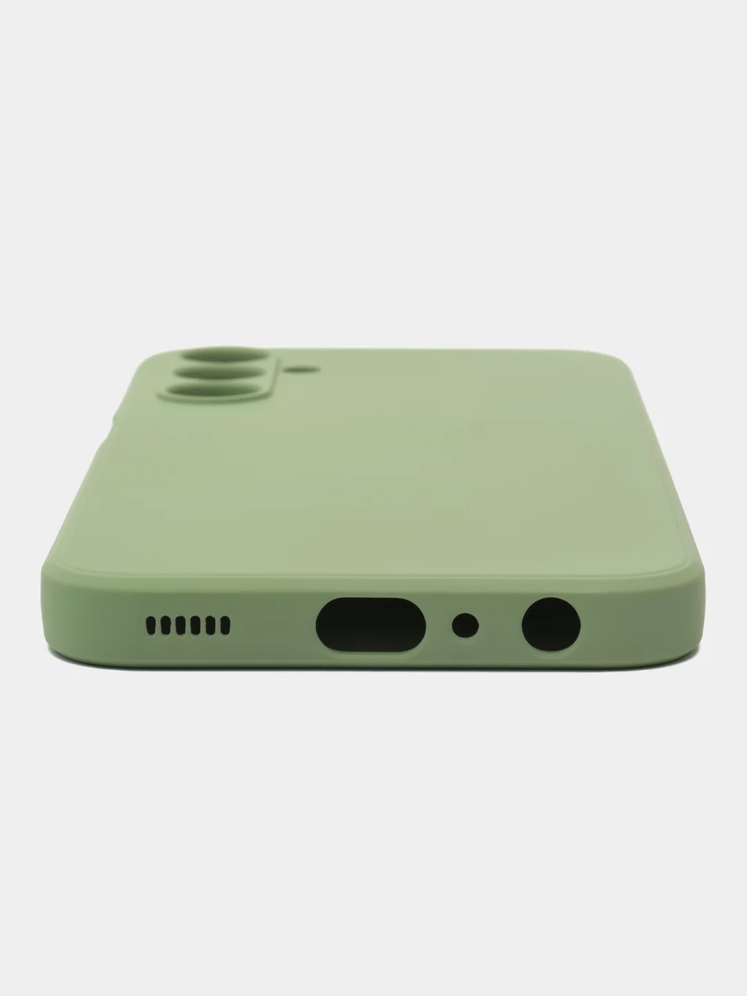 Чехол-накладка Krutoff Silicone Case для Samsung Galaxy A25 5G (A256) зелёный