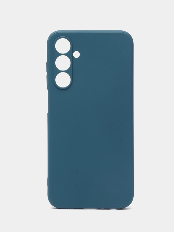 Чехол-накладка Krutoff Silicone Case для Samsung Galaxy A25 5G (A256) синий