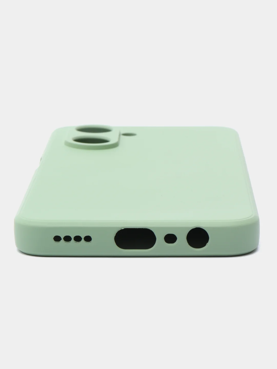 Чехол-накладка Krutoff Silicone Case для Realme C33/С33 2023 зелёный