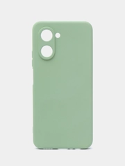 Чехол-накладка Krutoff Silicone Case для Realme C33/С33 2023 зелёный